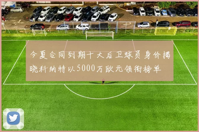 今夏合同到期十大后卫球员身价揭晓科纳特以5000万欧元领衔榜单